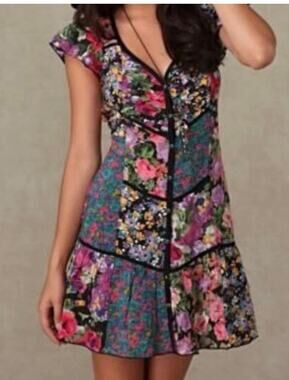 free people sonja mini tube dress Free People Sonja Mini Tube Dress - Pink Combo